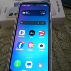 Samsung Galaxy A25 sim free. plastic case. Anti glare protection film.の画像