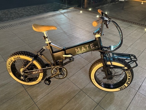 MATE X 電動アシスト自転車 ポーラーシルバー　BMXカスタム MATE X / メイト X 【MATE.BIKE JAPAN OFFICIAL】