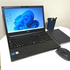 ☆2021年製☆ 第11世代i5 メモリ16GB テンキー付き 富士通 E54