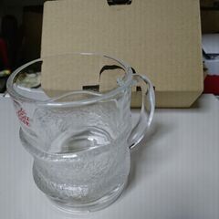 【レトロ　希少　懐かしい 　アサヒ　ビア　グラス　ビール　ビンテージ　ジョッキ　朝日麦酒 特製アーデルジョッキ 2個セット】の画像