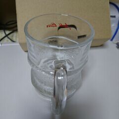 【レトロ　希少　懐かしい 　アサヒ　ビア　グラス　ビール　ビンテージ　ジョッキ　朝日麦酒 特製アーデルジョッキ 2個セット】の画像