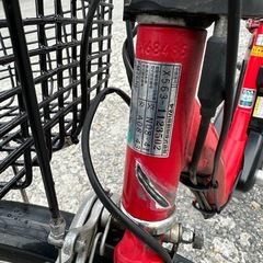 YAMAHA電動アシスト自転車の画像