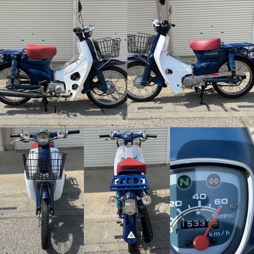 ⭐️スーパーカブ50キャブ最終型⭐️ちょこっとカスタム⭐️ミラー・プラグ・グリップなど新品交換済み⭐️ ⭐️スーパーカブ50キャブ最終型⭐️ちょこっとカスタム⭐️ミラー