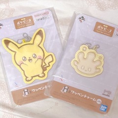 ピカチュウ　マホミル　ワッペンチャーム　ポケモン　ポケピース　ポ...