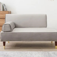 美品　LOWYA カウチソファ(1-2名用)　肘置き付きの画像