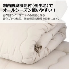 【完売いたしました！】【新品未開封】LIFELEX寝具3点セットの画像