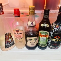 アルコール5種　リキュール