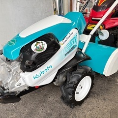 🌷【見て選べる】美品！耕運機 クボタ うね立機能付【農機具地域最...