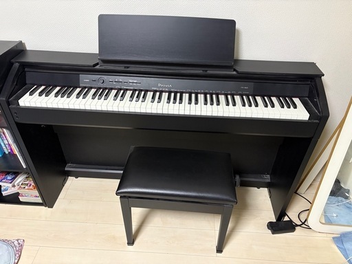 Casio Privia PX-860BK 電子ピアノ ブラック 椅子付き