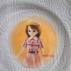 リカちゃんのガラス皿