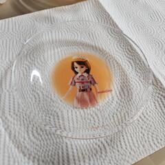 リカちゃんのガラス皿の画像