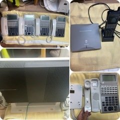NTT　スマートネットコミュニティ　αNX2　ビジネスフォン5台の画像