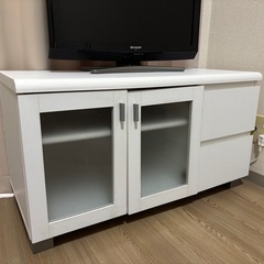 テレビ台 収納 ホワイト