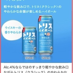トリスハイボール やわらか 24本の画像