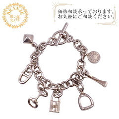 エルメス HERMES ブレスレット セリエ カデナ メドール ...