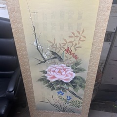 掛け軸四季花