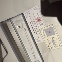 プラチナ 0.7カラットダイヤ　レディースの画像
