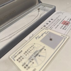プラチナ 0.7カラットダイヤ　レディースの画像