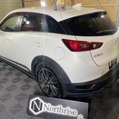 マツダ　CX-3 平成27年　7.7万キロ　15XDツーリング　Lパッケージ2WD 純正ナビ　フルセグTV バックカメラ　Bluetooth ETC 車検令和9年1月の画像