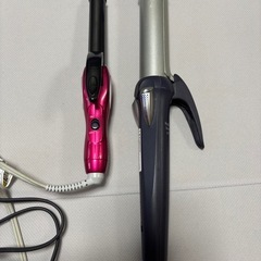 ヘアアイロン 大 小2つ