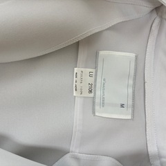 女性用白衣上下の画像