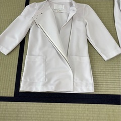 女性用白衣上下の画像