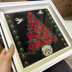 刺繍絵