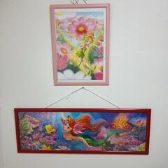 リトル・マーメイド＆ティンカーベル　ジグソーパズル完成品