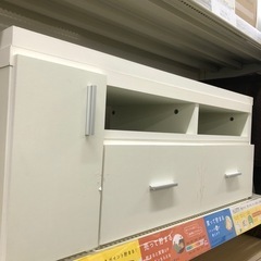 アイリスオーヤマ　テレビ台　ホワイト　【トレファク堺福田店】