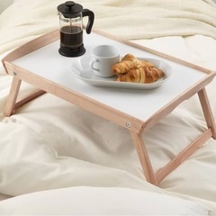 IKEA ジューラ ベッドトレイ ゴムの木　[502.872.74]の画像