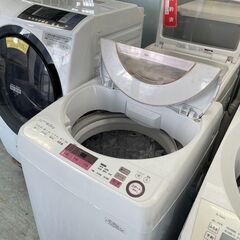 2017年製　シャープ8.0K洗濯機　インバーター　分解クリーニ...