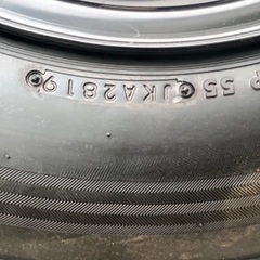 195/80R15 107/105 LT ブリヂストン  トヨタ ハイエース  スチールホイール付き の画像