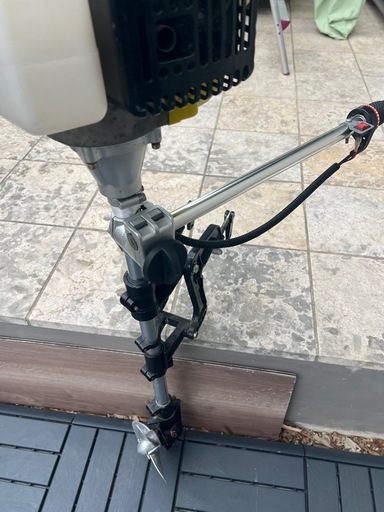 船外機 エンジン 4スト 2馬力 53cc クラス最強 免許不要 釣り ゴムボート フィッシング 船 