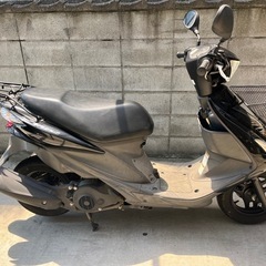 スズキ アドレスV125S ワンオーナー 自賠責付き 登録で乗っ...