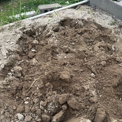無料　畑土　ブロック　あげます　譲ります