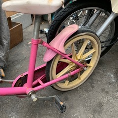 無料　子供用自転車　百道よりの画像