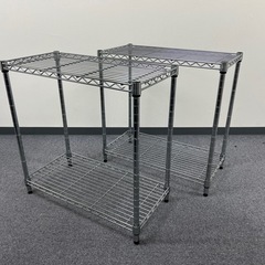 【美品】メタルラック（小型）２個セット