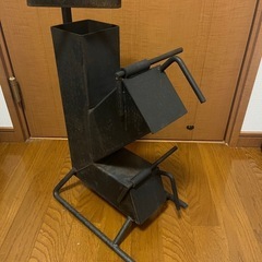 一点物 ロケットストーブ 五徳付 火力調整可能 バーベキュー キャンプ 焚き火台の画像