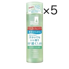 シーブリーズ デオ&ウォーター クリアボタニカル  5本