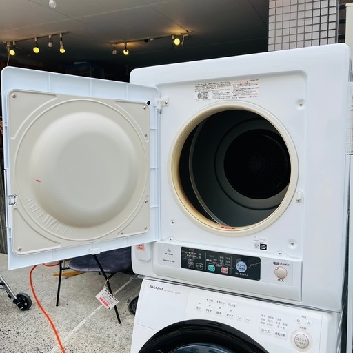 《売約済》【武蔵小山店】  HITACHI 日立　衣類乾燥機　衣類乾燥器　DE-N60WV 6kg 2022年製　ドライヤー　乾燥機　乾燥器　検　ドラム　ドラム式　ドラム式洗濯機　洗濯乾燥機