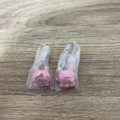 【770円分/新品】らぶいーず　ぴょんちー　キーホルダー2個セットの画像