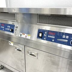 北海道 千歳市/恵庭市 近郊配送 引取限定 ニチワ電機 IH多目的ワゴン 2口調理器 MIRW-55SP 200V 2011年製 業務用 厨房機器 店舗用品の画像