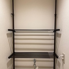 洗濯機　ランドリーラック 棚　