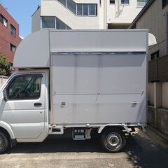 ほぼ未使用／キッチンカー／スズキキャリィ／東京・港区・六本木／フードトラックカンパニー制作の画像
