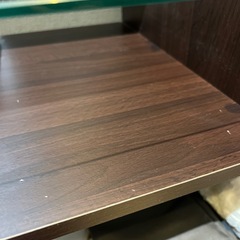 引き出し付きローテーブルの画像