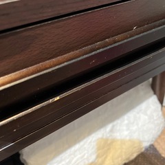 引き出し付きローテーブルの画像