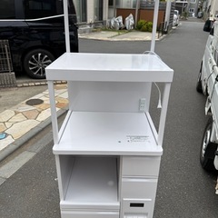 レンジ台　ほぼ未使用