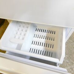AQUA アクア 2ドア 126L ノンフロン 冷凍冷蔵庫 AQR-E13J ホワイト 右開きの画像