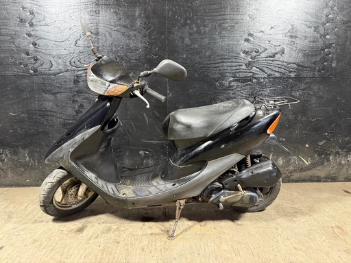 ★支払総額3.8万円★ 関東圏内即日配送可能！全車走行テスト済みです！ ホンダ ライブディオ 黒 AF35 人気のライブ！ 2ストのためオイル注ぎ足すだけ！ サイスタ付き！ バッテリー新品！