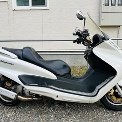 北海道　ヤマハ　マジェスティ　SG03 人気の5連メーター　マフ...